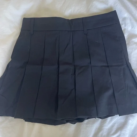 Zara Black Pleated Skirt - Picture 6 of 6